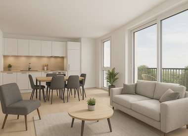 Appartement 3 Pièces 60 m²