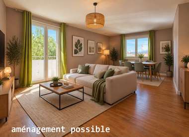 Appartement 3 Pièces 63 m²