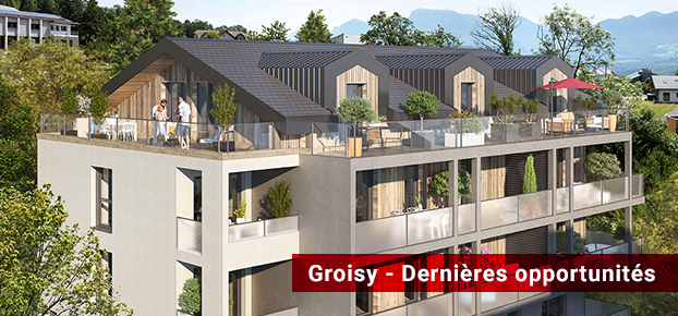 Dernières opportunités dans le programme neuf Auraé à Groisy