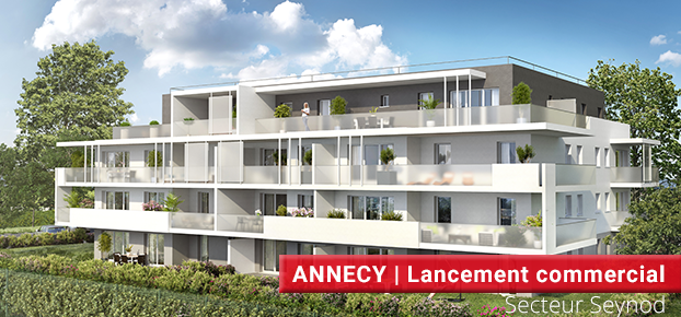 Perspective du nouveau programme Prévieugy à Annecy (74)