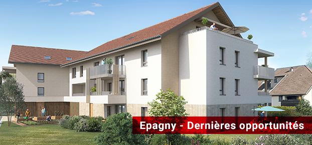 Dernières opportunités dans le programme neuf Virtuoz au centre du village d'Epagny